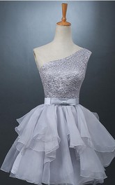 Sexy Halter Long Sleeve Short Homecoming  Dress  With Lace 