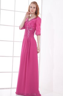 Sexy Straight Across Short Sleeve Mermaid Prom Dress With Lace Appliques