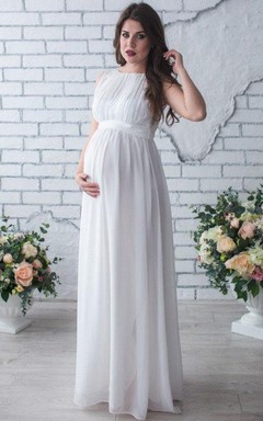 Wedding Dresses for Pregnant Brides Maternity Bridal Gowns - June ...