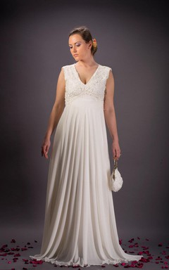 Wedding Dresses for Pregnant Brides Maternity Bridal Gowns - June ...