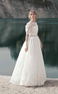 Vintage Lace Wedding Dresses- Lace Retro Wedding Dresses - June ...