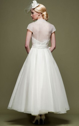50 S Style Wedding Dresses Tea Length On Sale June Bridals