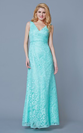 Long Turquoise Bridesmaid Dresses