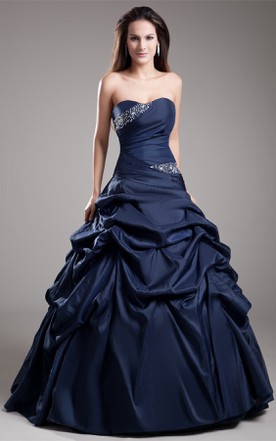 Navy Ball Dresses