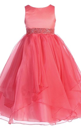 Red Glitz Pageant Dress