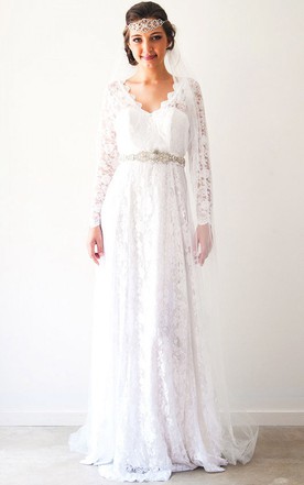Vintage Lace Wedding Gowns