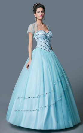 White Ball Gowns