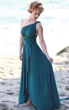 Teal Bridesmaid Dresses