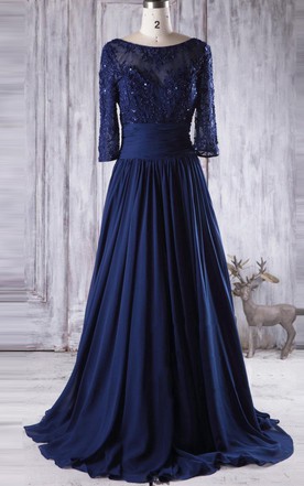 Modest Prom Dresses with Sleeves