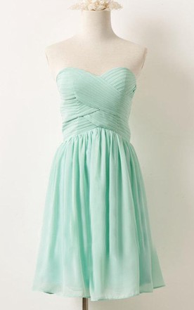 Pale Green Bridesmaid Dresses