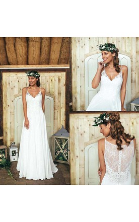 Racerback Wedding Dress
