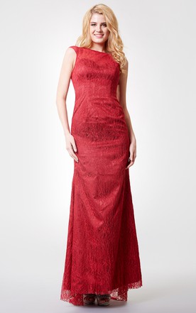 Long Lace Prom Dresses