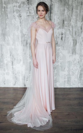 Light Pink Bridesmaid Dresses
