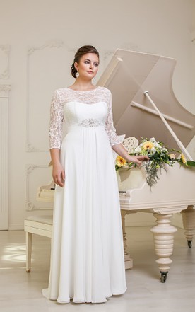 Empire Style Wedding Dresses Empire Waist Bridal Gowns June Bridals