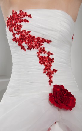 white and red wedding dress cheap long more june bridals