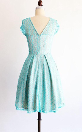 Short Lace Bridesmaid Dresses