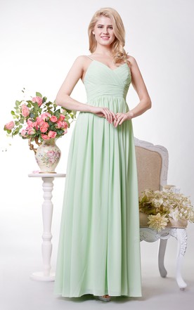 Pale Green Bridesmaid Dresses