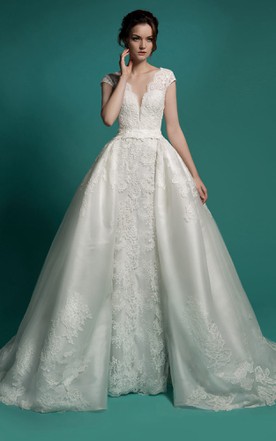 Wedding Gowns With Removable Skirts Detachable Skirts Bridal