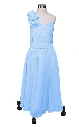 Blue Junior Bridesmaid Dresses