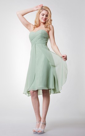 Knee Length Bridesmaid Dresses