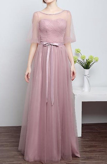 Wedding Old Rose Gown For Ninang | wedding