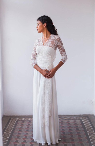 Stylish And Mature Wedding Dresses For Second Marriage June Bridals