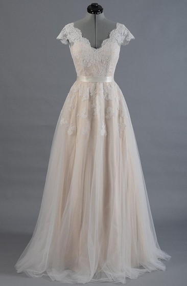 Simple Style Garden Bridals Dress Simple Wedding Dresses For