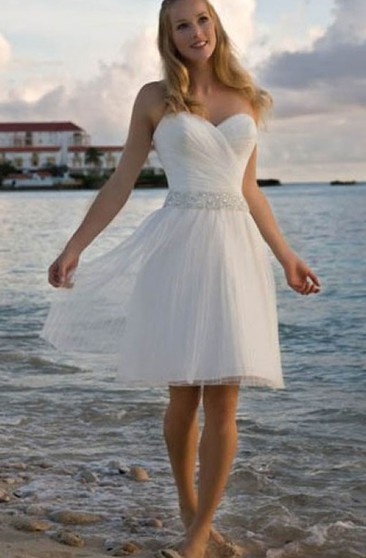 Beach Casual Bridal Dresses Informal Beach Themed Wedding