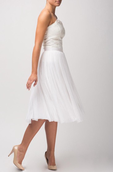 Upskirt Wedding Dresses Short Bridal Dress June Bridals