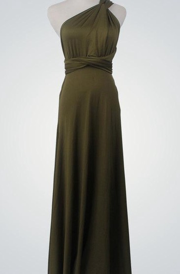 dark olive green bridesmaid dresses