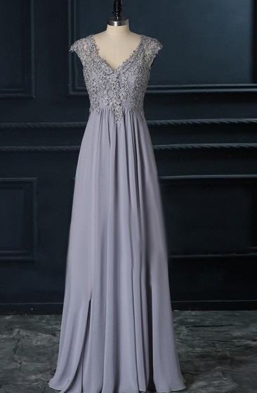 silver maid of honor dresses