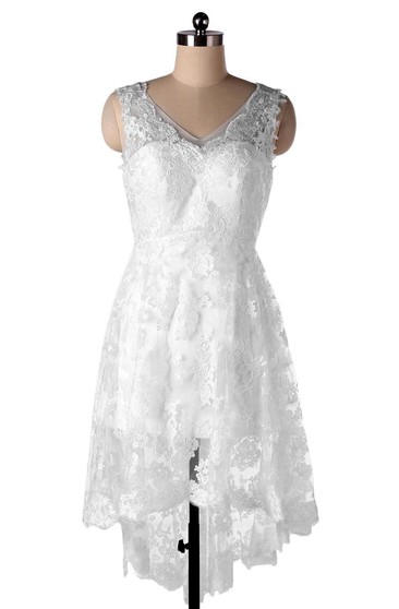 Short Length Sexy Bridals Dresses Sexy Style Mini Wedding Gowns
