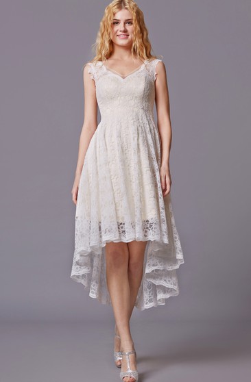 High Lo Bridals Dress Hi Low Wedding Dresses June Bridals