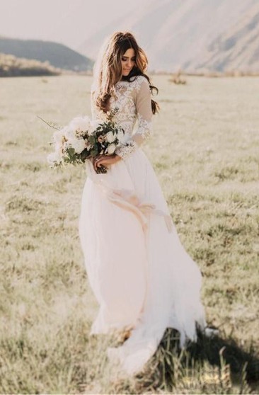 Country Style Wedding Gowns Rustic Western Bridals Dresses