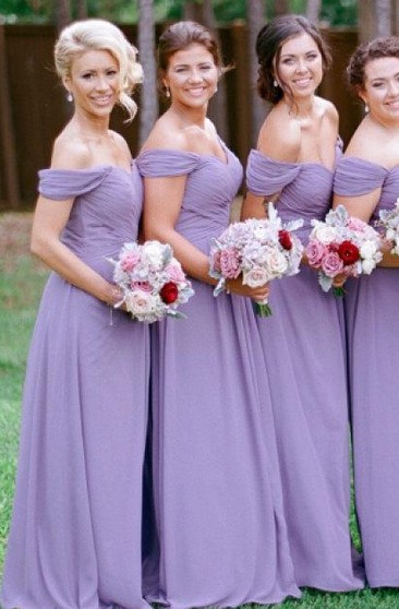 Lavender Lilac Bridesmaid Dresses Orchid Gowns For Bridesmaid