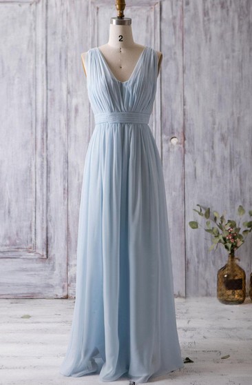 Slate Blue Dresses Bridesmaids Grey Blue Gowns June Bridals