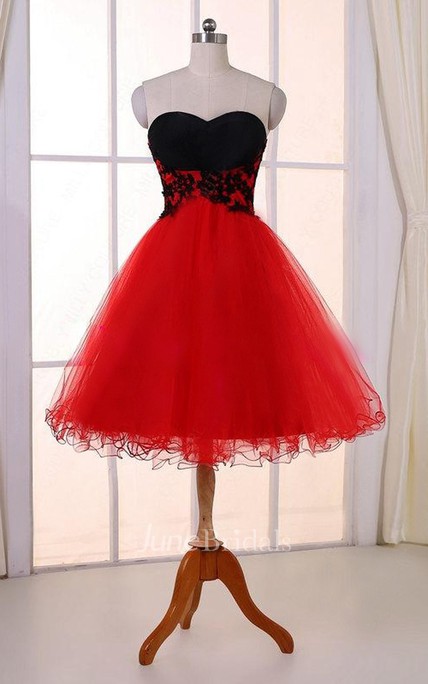 Knee Length Tulle Dresses