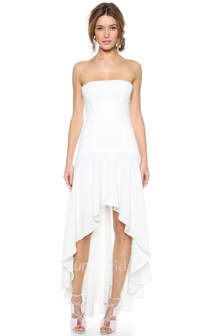 High Low Chiffon Dress