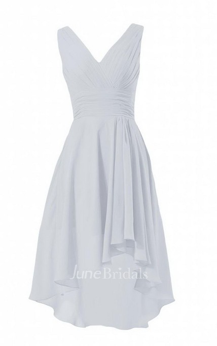 High Low Chiffon Dress