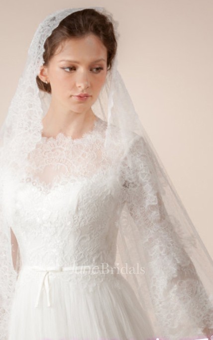Vintage Wedding Dresses with Veils