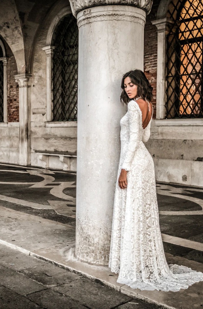 elegant lace bridals